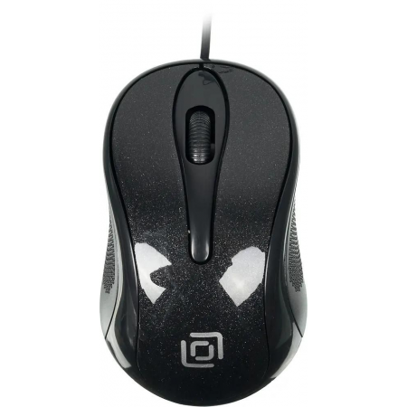 Мышь проводная Oklick 385M черный/серый, фото , изображение 25