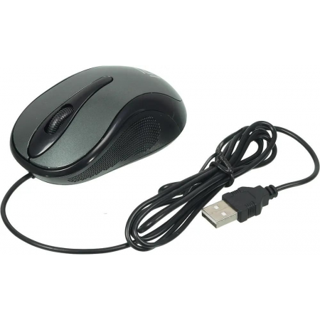 Мышь проводная Oklick 385M черный/серый, фото , изображение 20