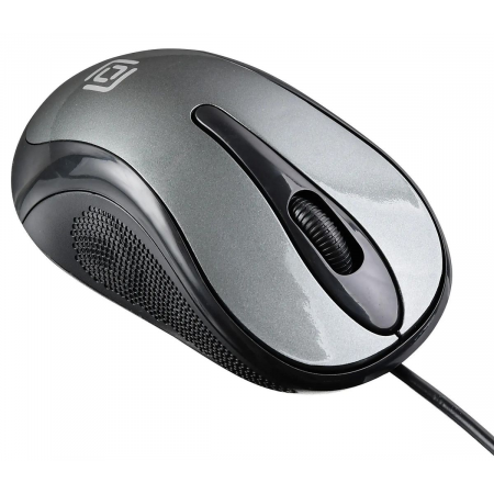 Мышь проводная Oklick 385M черный/серый, фото , изображение 10