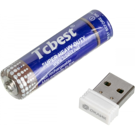 Мышь  Oklick 505MW White, фото , изображение 13