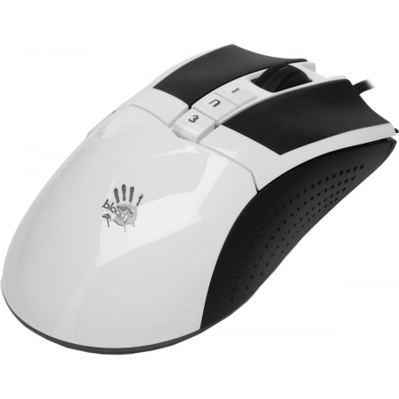 Мышь A4Tech Bloody W90 Max белый/черный оптическая (10000dpi) USB (10but), фото , изображение 2