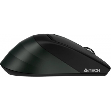 Мышь A4Tech Fstyler FB35S темно-зеленый/черный оптическая (2000dpi) беспроводная BT/Radio USB для ноутбука (5but), фото , изображение 2