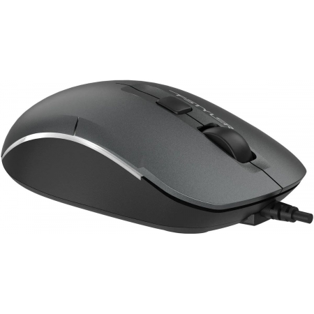 Мышь проводная A4Tech Fstyler FM26 USB (SMOKY GREY) (1971607), фото , изображение 5