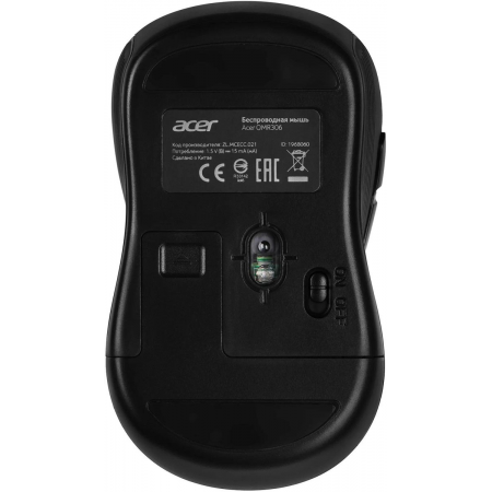 Мышь беспроводная Acer OMR306 (ZL.MCECC.021) чёрный, фото , изображение 7