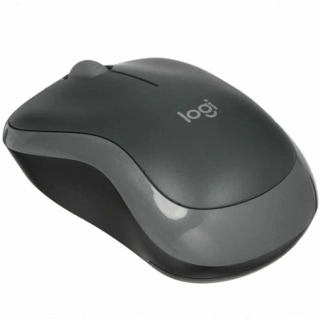 Мышь Logitech M186 черный/серый оптическая (1000dpi) беспроводная USB2.0 (2but), фото , изображение 5