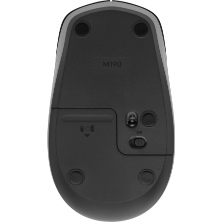 Мышь беспроводная Logitech M190 (910-005924) Чёрный, фото , изображение 2