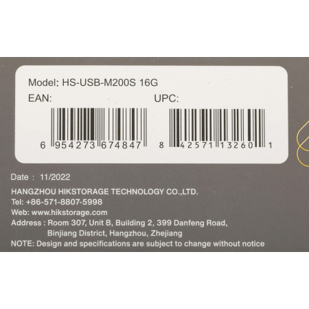 USB Flash накопитель 16Gb Hikvision M200S (HS-USB-M200S/16G), фото , изображение 6