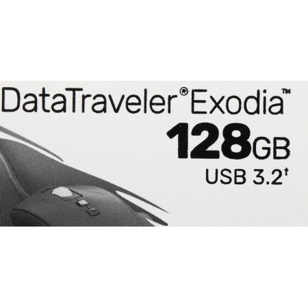 USB Flash накопитель 128Gb Kingston DataTraveler Exodia (DTX/128GB), фото , изображение 4