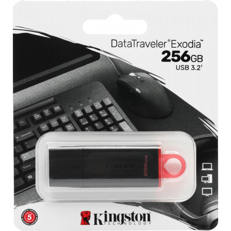 USB Flash накопитель 256Gb Kingston DataTraveler Exodia (DTX/256GB), фото , изображение 3