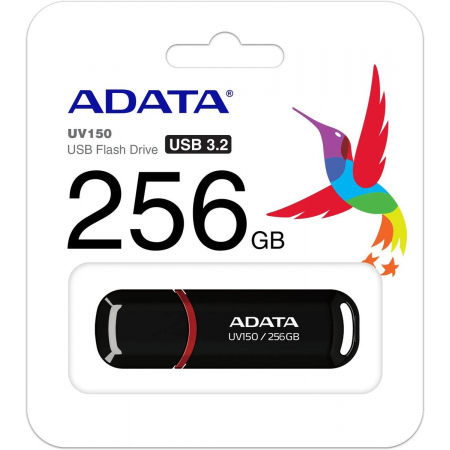 Флеш Диск A-Data 256Gb AUV150-256G-RBK USB3.0 черный, фото , изображение 2