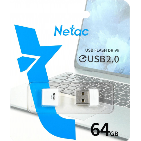 USB Flash накопитель 64Gb Netac U116 White (NT03U116N-064G-20WH), фото , изображение 6