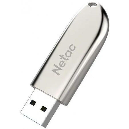 Флеш Диск Netac 64Gb U352 NT03U352N-064G-20PN USB2.0 серебристый, фото , изображение 2