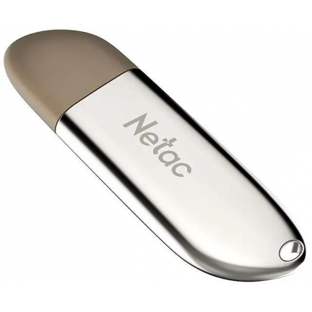 Флеш Диск Netac 64Gb U352 NT03U352N-064G-20PN USB2.0 серебристый, фото , изображение 3