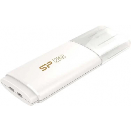 USB Flash накопитель 128Gb Silicon Power Blaze B06 (SP128GBUF3B06V1W) белый, фото , изображение 3