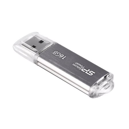 USB Flash накопитель   16Gb Silicon Power Ultima II I-series Silver (SP016GBUF2M01V1S), фото , изображение 2