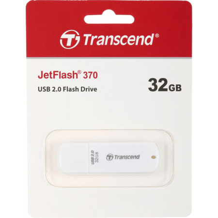 USB Flash накопитель   32Gb Transcend JetFlash 370 White (TS32GJF370), фото , изображение 4