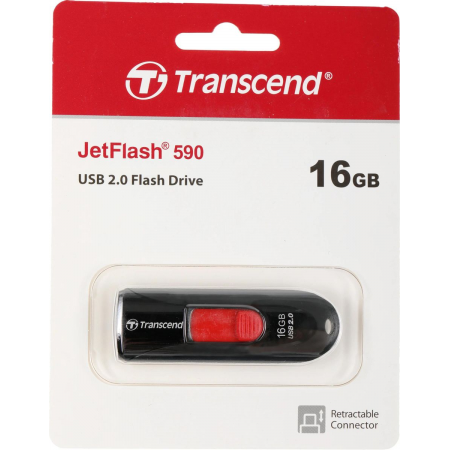 USB Flash накопитель16Gb Transcend JetFlash 590 (TS16GJF590K) Черный, фото , изображение 6