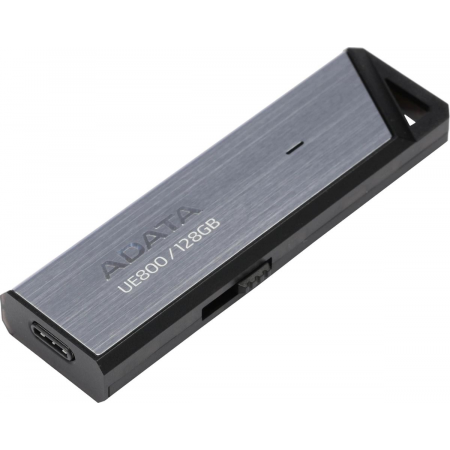 Флеш Диск A-Data 128Gb Type-C UE800 AELI-UE800-128G-CSG USB3.2 серебристый, фото , изображение 2