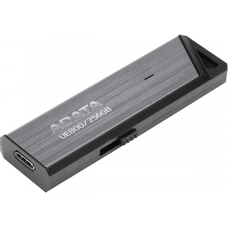 Флеш Диск A-Data 256Gb Type-C UE800 AELI-UE800-256G-CSG USB3.2 серебристый, фото , изображение 2