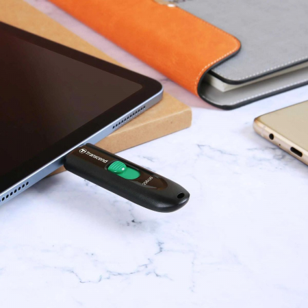 USB Flash накопитель 128Gb Transcend JetFlash 790C (TS128GJF790C) черный, фото , изображение 6