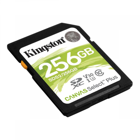 Флеш карта SDHC 256Gb Class10 Kingston , Canvas Select 100R CL10 UHS-I, фото , изображение 2