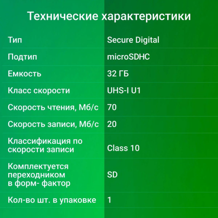 Флеш карта microSDXC 32Gb Class10 Digma CARD10 + adapter, фото , изображение 4