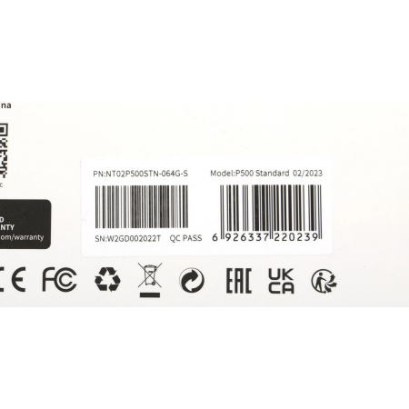 Карта памяти 64Gb MicroSD Netac P500 (NT02P500STN-064G-S), фото , изображение 5