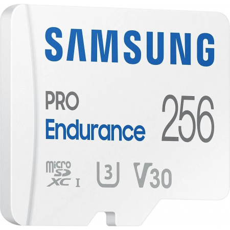 Флеш карта microSDXC 256Gb Samsung PRO ENDURANCE (40/100 Mb/s, adapter) (MB-MJ256KA/APC), фото , изображение 3