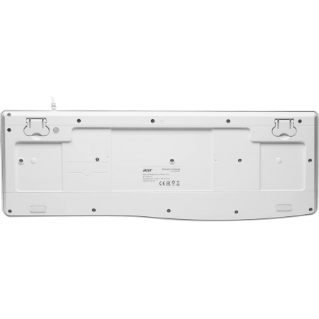 Клавиатура Acer OKW301 белый USB (ZL.KBDCC.01B), фото , изображение 2