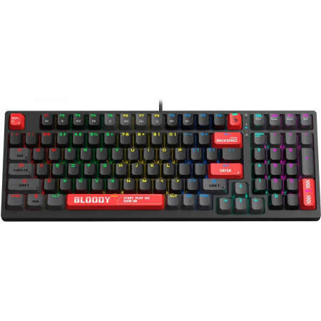 Клавиатура A4Tech Bloody S98 механическая красный USB for gamer LED (S98 RED), фото , изображение 11