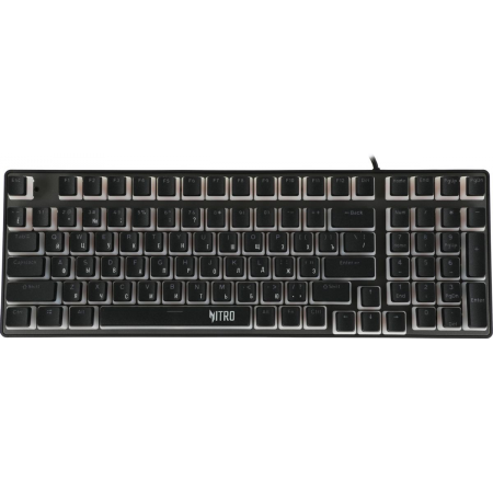Клавиатура Acer Nitro OKW303 механическая черный USB for gamer LED (ZL.KBDCC.01D), фото , изображение 5