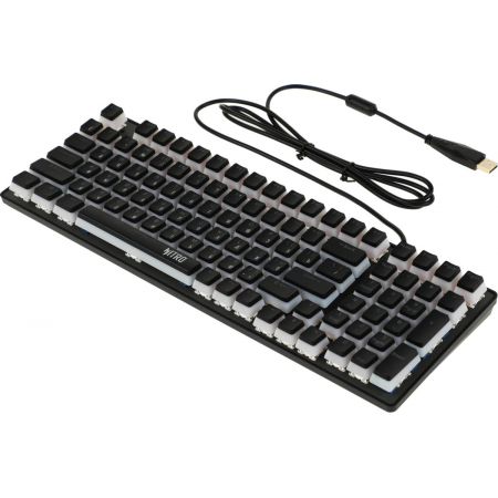 Клавиатура Acer Nitro OKW303 механическая черный USB for gamer LED (ZL.KBDCC.01D), фото , изображение 9