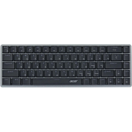 Клавиатура Acer OKW302 механическая серебристый USB for gamer LED (ZL.KBDCC.01C), фото , изображение 11