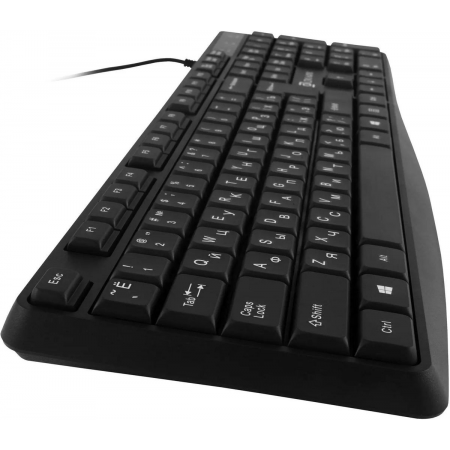 Клавиатура Оклик/Oklick 145M черный USB Multimedia, фото , изображение 15