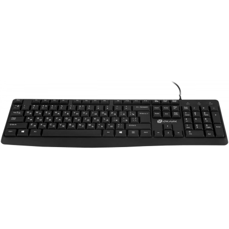 Клавиатура Оклик/Oklick 145M черный USB Multimedia, фото , изображение 7