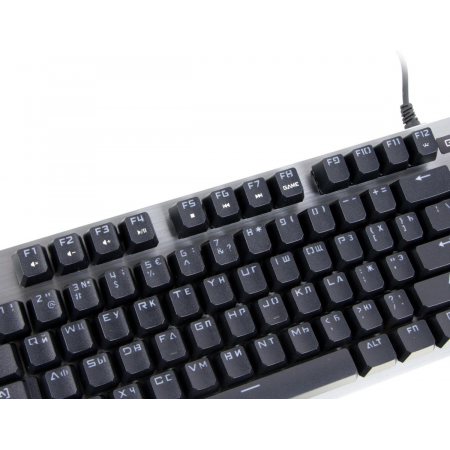Клавиатура A4Tech Bloody B765 механическая серый USB for gamer LED (B765 GREY/NEON (GREEN SWITCH)), фото , изображение 5