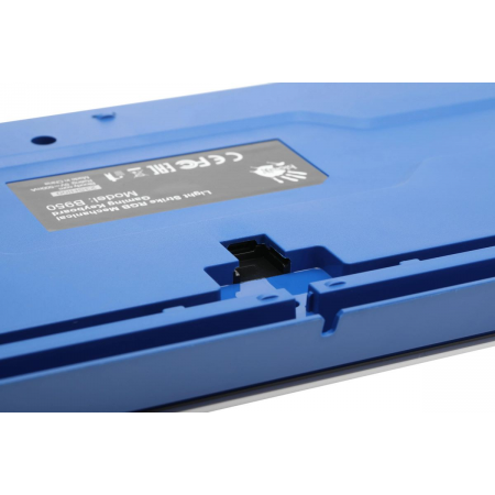 Клавиатура A4Tech Bloody B950 механическая синий/белый USB for gamer LED (B950), фото , изображение 17