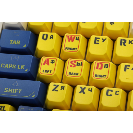 Клавиатура A4Tech Bloody B950 механическая синий/белый USB for gamer LED (B950), фото , изображение 23