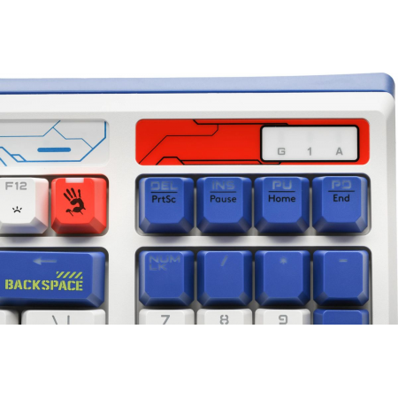 Клавиатура A4Tech Bloody B950 механическая синий/белый USB for gamer LED (B950), фото , изображение 25