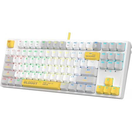 Клавиатура A4Tech Bloody S87 Energy механическая белый USB for gamer LED (S87 USB ENERGY WHITE), фото , изображение 2