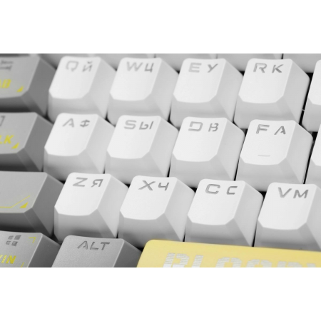 Клавиатура A4Tech Bloody S87 Energy механическая белый USB for gamer LED (S87 USB ENERGY WHITE), фото , изображение 24