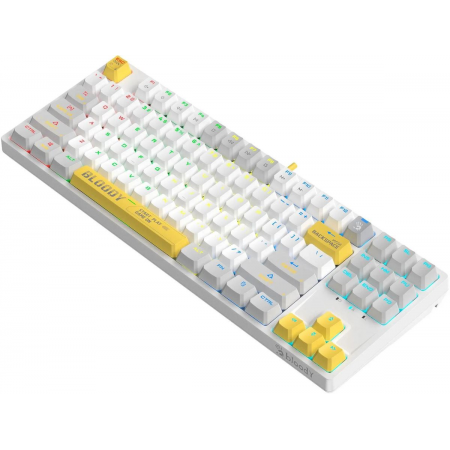 Клавиатура A4Tech Bloody S87 Energy механическая белый USB for gamer LED (S87 USB ENERGY WHITE), фото , изображение 5