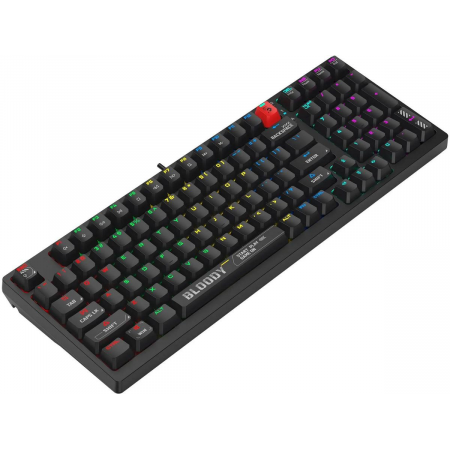 Клавиатура A4Tech Bloody S98 механическая черный USB for gamer LED (S98 BLACK), фото , изображение 2