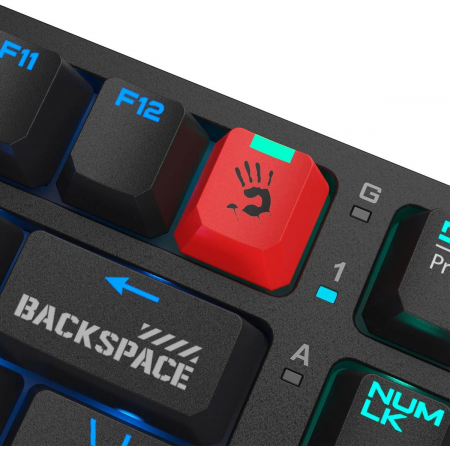 Клавиатура A4Tech Bloody S98 механическая черный USB for gamer LED (S98 BLACK), фото , изображение 14