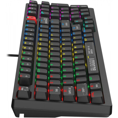 Клавиатура A4Tech Bloody S98 механическая черный USB for gamer LED (S98 BLACK), фото , изображение 8