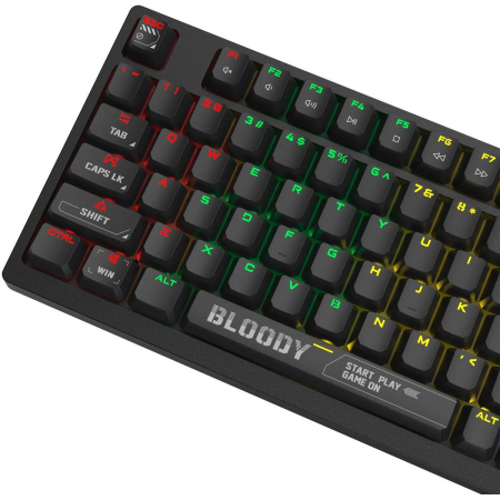 Клавиатура A4Tech Bloody S98 механическая черный USB for gamer LED (S98 BLACK), фото , изображение 10