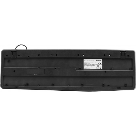 Клавиатура проводная  Defender  Concept HB-164 RU,черный,104+FN,1.8м, фото , изображение 2