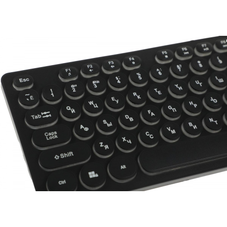 Клавиатура DEFENDER USB OZOTH GK-106 BLACK RU 45106, фото , изображение 7