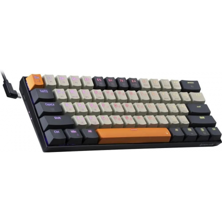 Клавиатура DEFENDER WIRELESS CARAXES PRO RU RGB REDRAGON 71554, фото , изображение 2