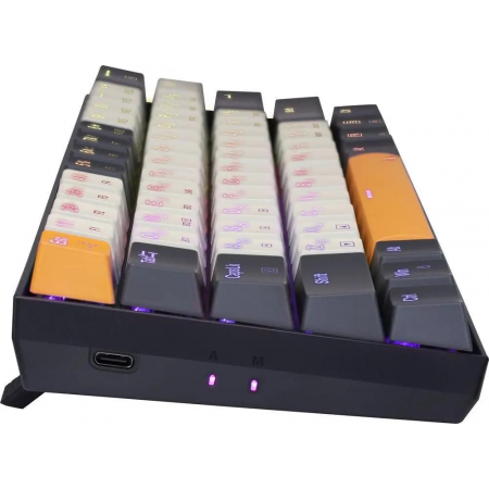 Клавиатура DEFENDER WIRELESS CARAXES PRO RU RGB REDRAGON 71554, фото , изображение 3